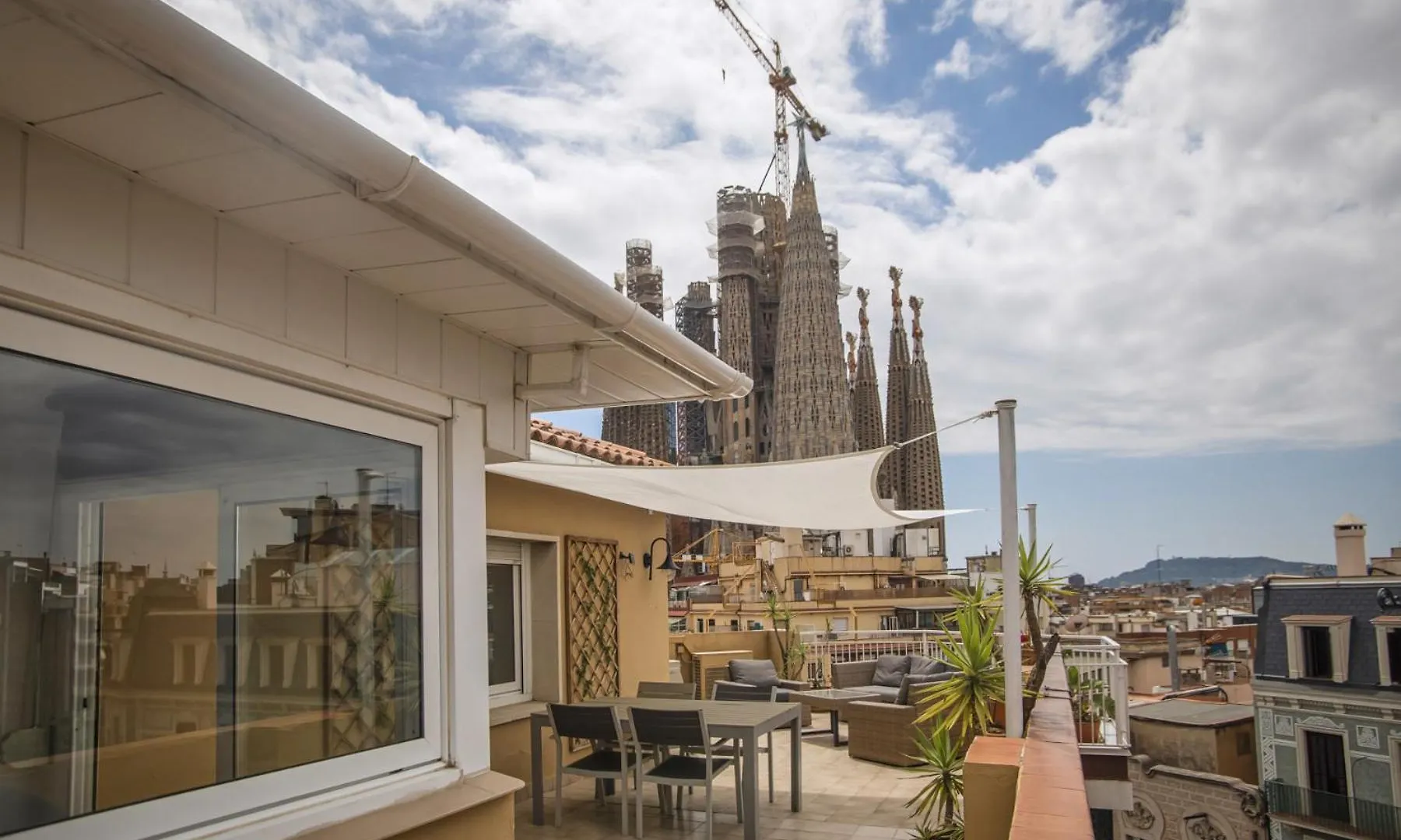 Apartment A1Mar1023 Breathtaking Rooftop In Sagrada Familia Barcelona